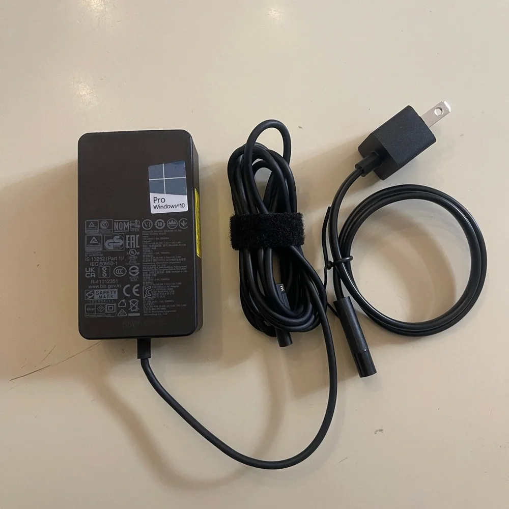 Microsoft Surface Charger 65W Surface Pro Laptop Charger Pro 11,10,9,8,7,7+6,5,4